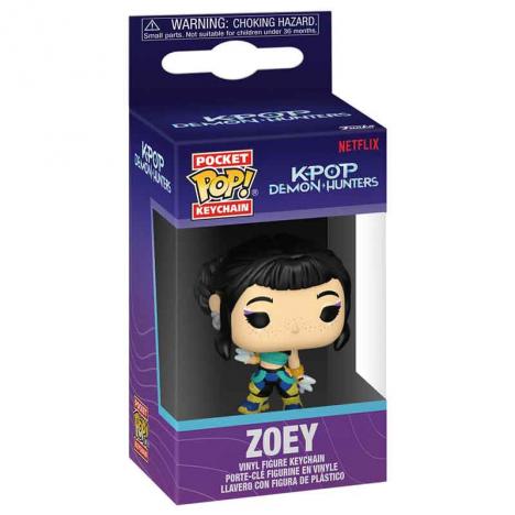 Funko Pop - Llavero KPOP Demon Hunters Zoey