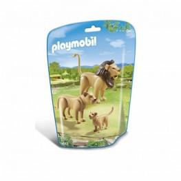 Playmobil Família de Leones.