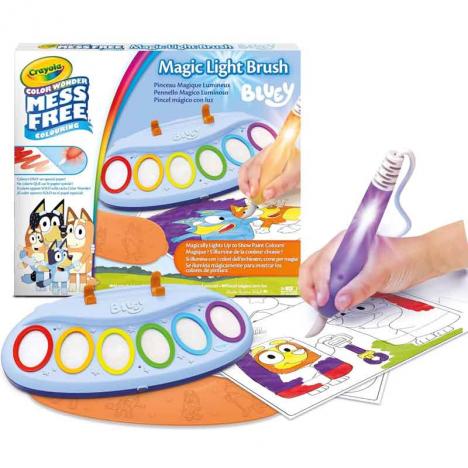 Colorea sin Manchas Color Wonder Pincel Mágico Bluey (Crayola 7195)