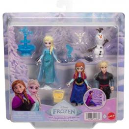 Mini Princesas Disney - Set 4 Figuras Frozen (Mattel JJP89)