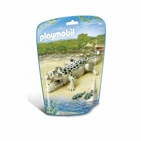 Playmobil Caimán con Bebés.
