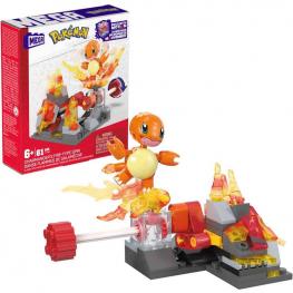 Mega Construx Pokémon Giro Tipo Fuego de Charmander (Mattel HTH86)