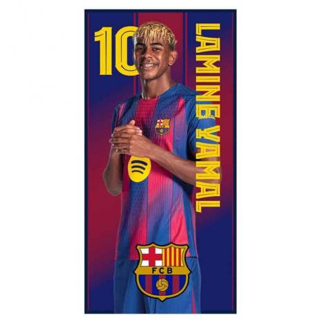 Toalla Playa Microfibras FCB Lamine Yamal 70x140 cm