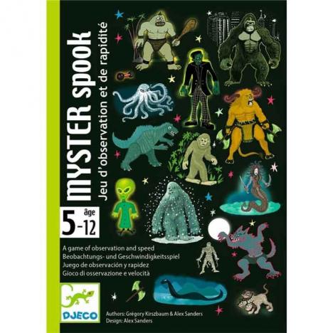 Juego de Cartas Myster Spook (DJECO 35070)
