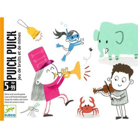 Juego de Cartas Puick Puick (DJECO 35071)