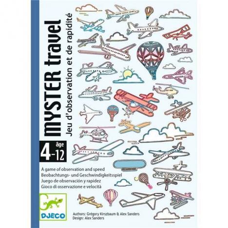 Juego de Cartas Myster Travel (DJECO 35075)
