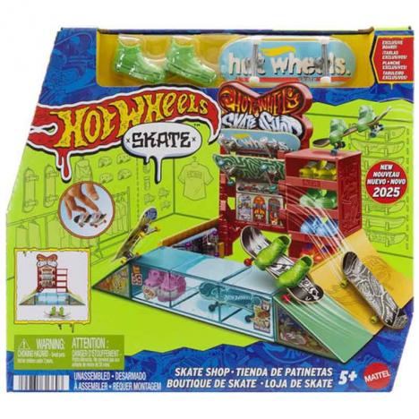 Hot Wheels Pista Skate Tienda de Skates (Mattel JGG95)