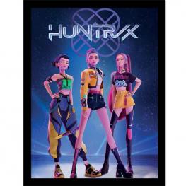 Póster Enmarcado KPop Demon Hunters (30 x 40 cm)