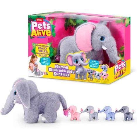 Pets Alive Mama Elefante Surprise