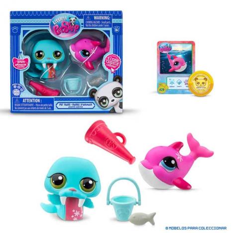 Littlest Pet Shop Pack 2 Mascotas Modelos Surtidos (Bandai 00525)