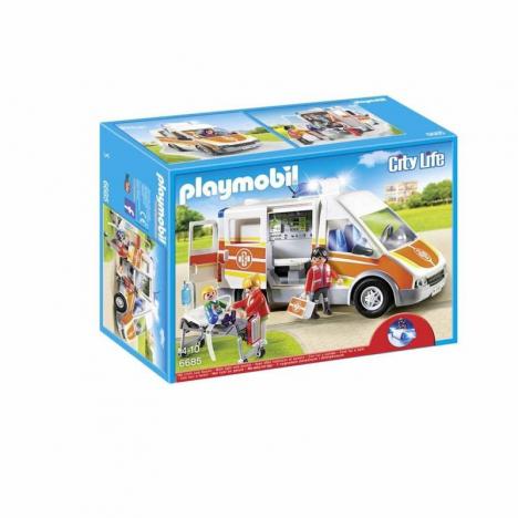 Playmobil - Ambulancia Luces Y Sonidos.