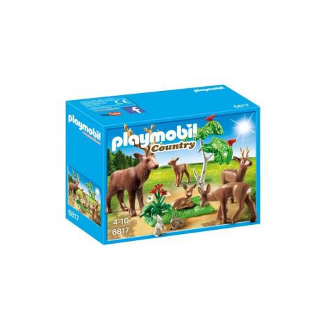 PLAYMOBIL FAMILIA DE CIERVOS.