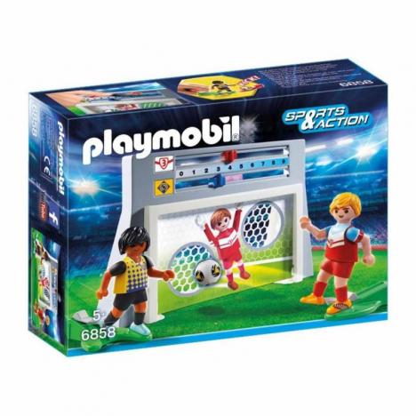 PLAYMOBIL JUEGO DE PUNTERIA CON MARCADOR.