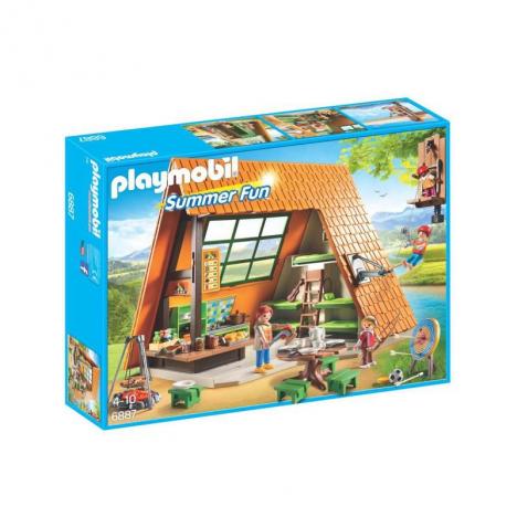PLAYMOBIL CABAÑA DE CAMPAMENTO.