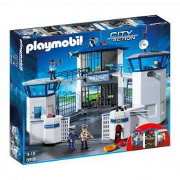 Playmobil 6919 Comisaria Policia Con Prisión.