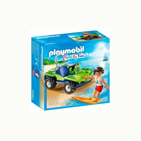 PLAYMOBIL 6982 SURFISTAS CON BUGGY.