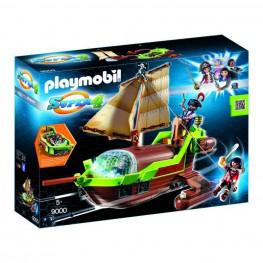 Playmobil 9000 - Barco Pirata Camaleón Con Ruby