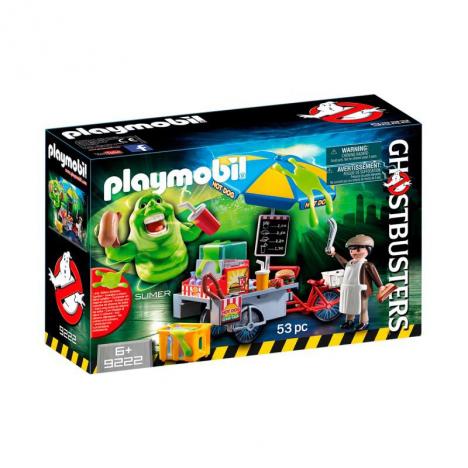 Playmobil 9222 - Ghostbusters Slimer con Stand Hot Dog