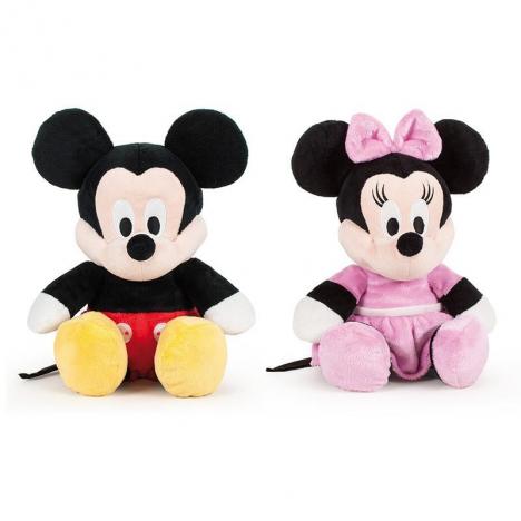Mickey & Minnie Flopsie 36cm.