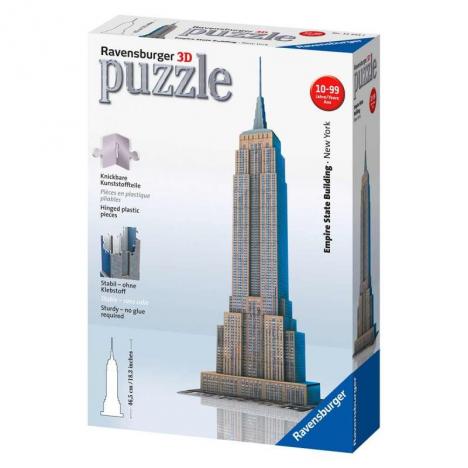 PUZZLE 3D EMPIRE STATE DUILDING 45 CM. 216 PIEZAS