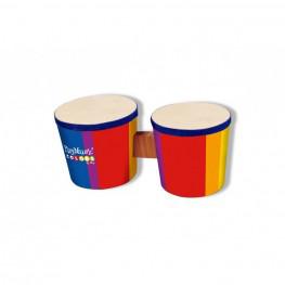 BONGOS MADERA 26,5 CM