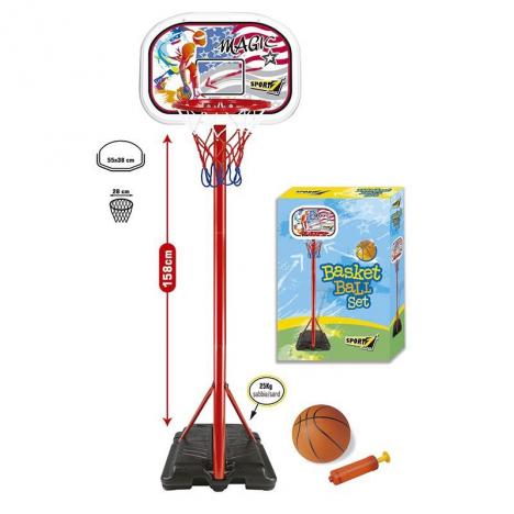 CANASTA BASKETBALL MAGIC 158 CM.