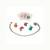 CHARM U - SET INICIO 4 COLGANTES