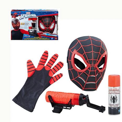 Spiderman Máscara y Lanzador de Redes.