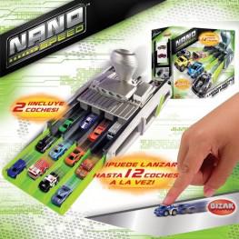 NANO SPEED LANZADOR + 2 COCHES   -