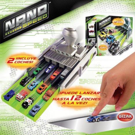 NANO SPEED LANZADOR + 2 COCHES   -