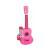 GUITARRA DE MADERA ROSA DE 55 CM.