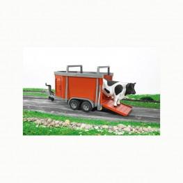 REMOLQUE DE GANADO CON 1 VACA