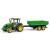 TRACTOR JOHN DEERE CON PALA Y REMOLQUE